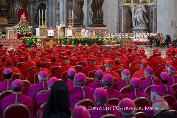 Homily of Pope Francis: ORDINARY PUBLIC CONSISTORY FOR THE CREATION OF NEW CARDINALS