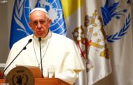 Pope: weapons circulate where food supplies are obstructed