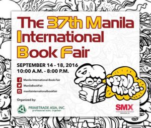 Manila International Book Fair 2016 (September 14-18)