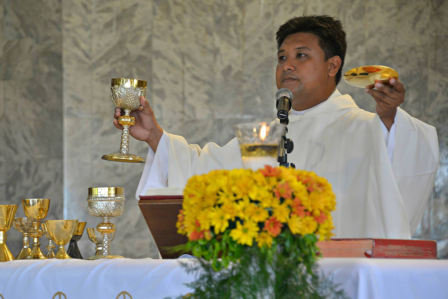 Fr. Mark Ventura was killed by unidentified assailants after celebrating Sunday Mass in Brgy. Peña Weste, Gattaran, Cagayan. MARIA TAN