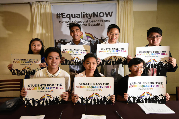 Catholic student councils back Philippine gay rights bill