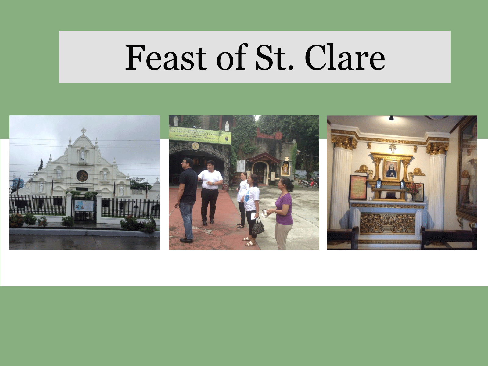 Feast of St. Clare