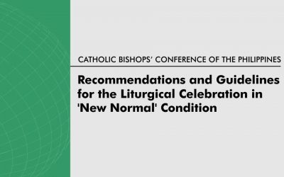 Recommendations and Guidelines for the Liturgical Celebration in ‘New Normal’ Condition