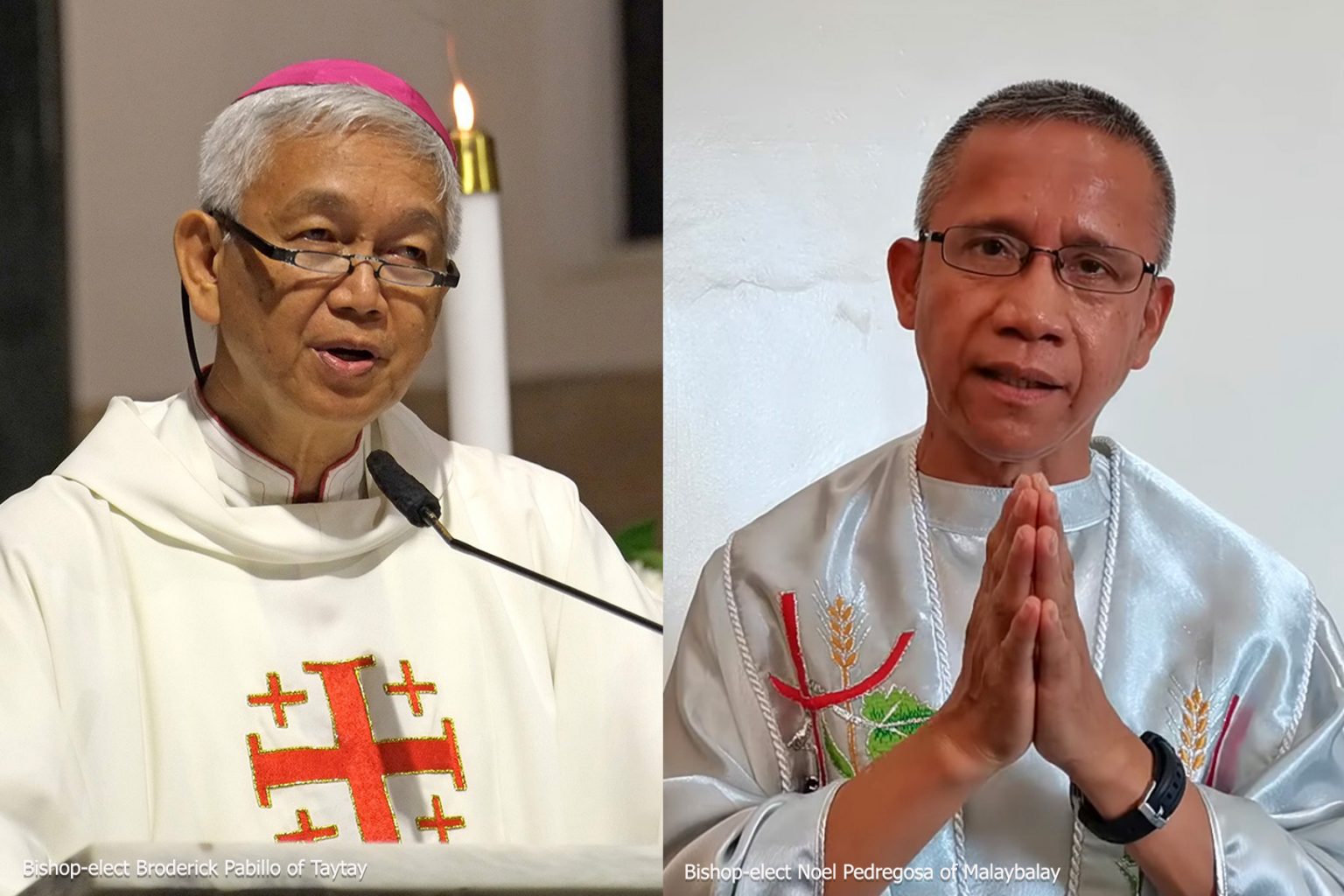 Pope appoints new bishops for Taytay and Malaybalay