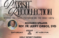 Fr. Jerry’s Recollection Talk